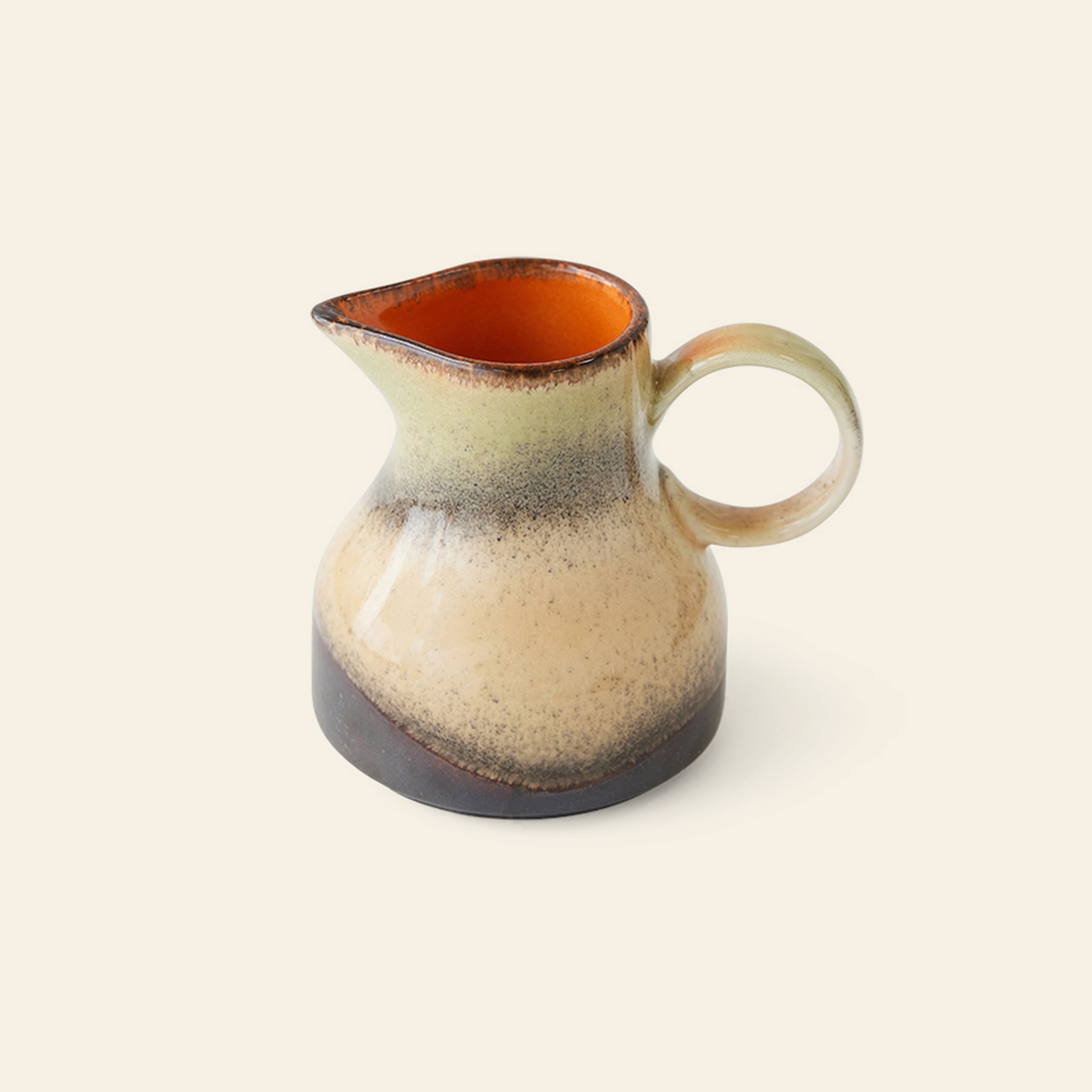 HKLIVING 70s Ceramics: Milk Jug - 8AM