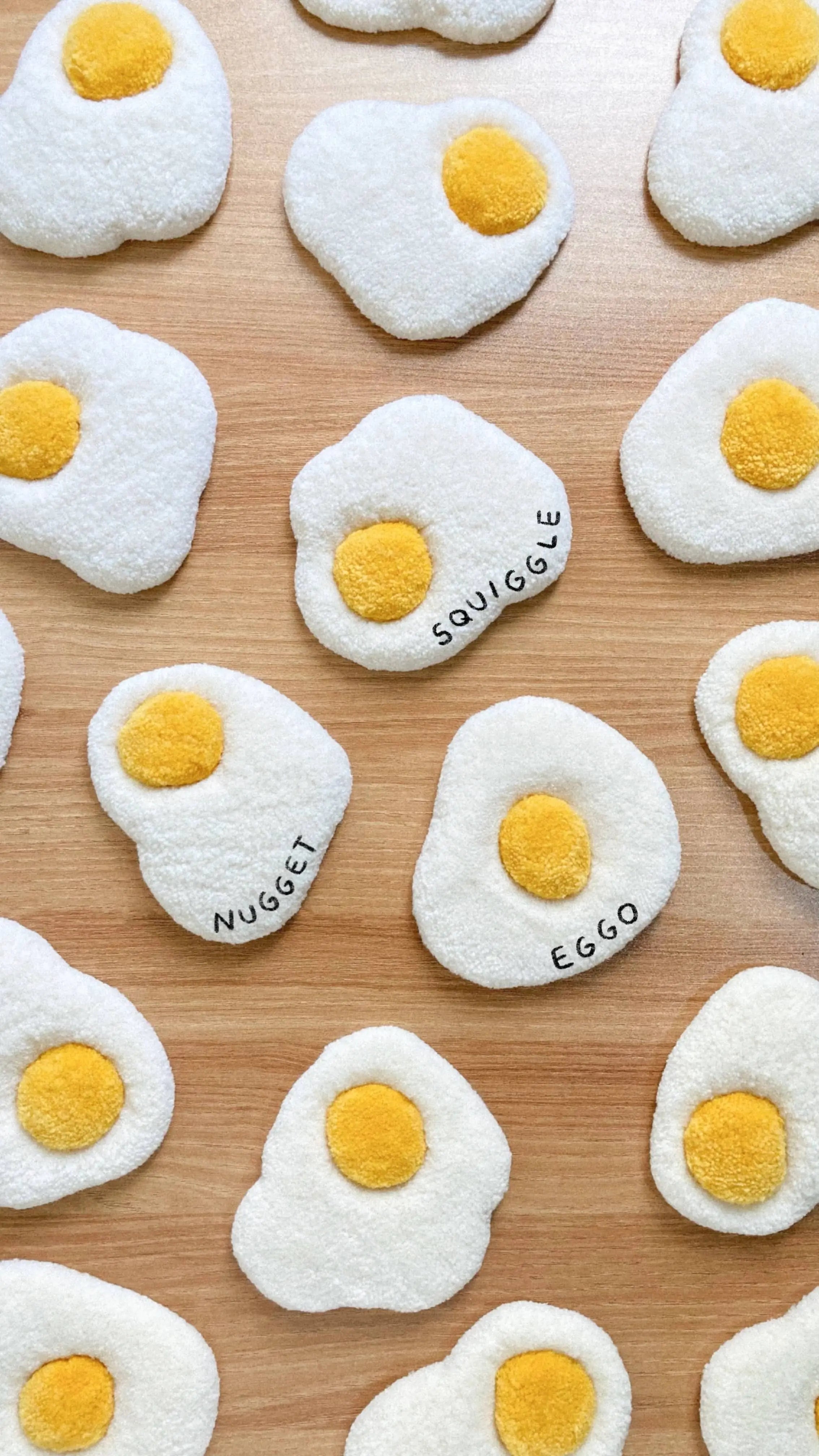 Habichl Tufted Egg Coasters