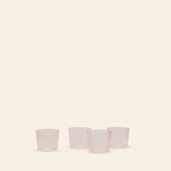 Hawkins New York Essential Glassware Set Of 4 Small Blush