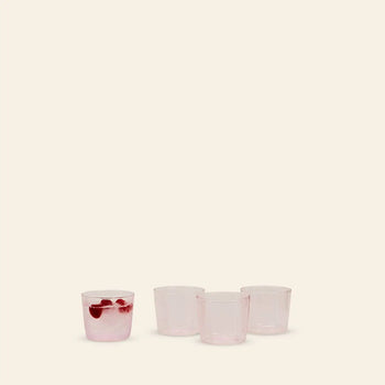 Hawkins New York Essential Glassware Set Of 4 Small Blush