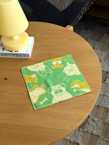 Hightide New Retro Gauze Handkerchief Dog