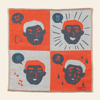 Hightide New Retro Gauze Handkerchief Emotion