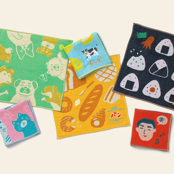 Hightide New Retro Gauze Handkerchief Onigiri