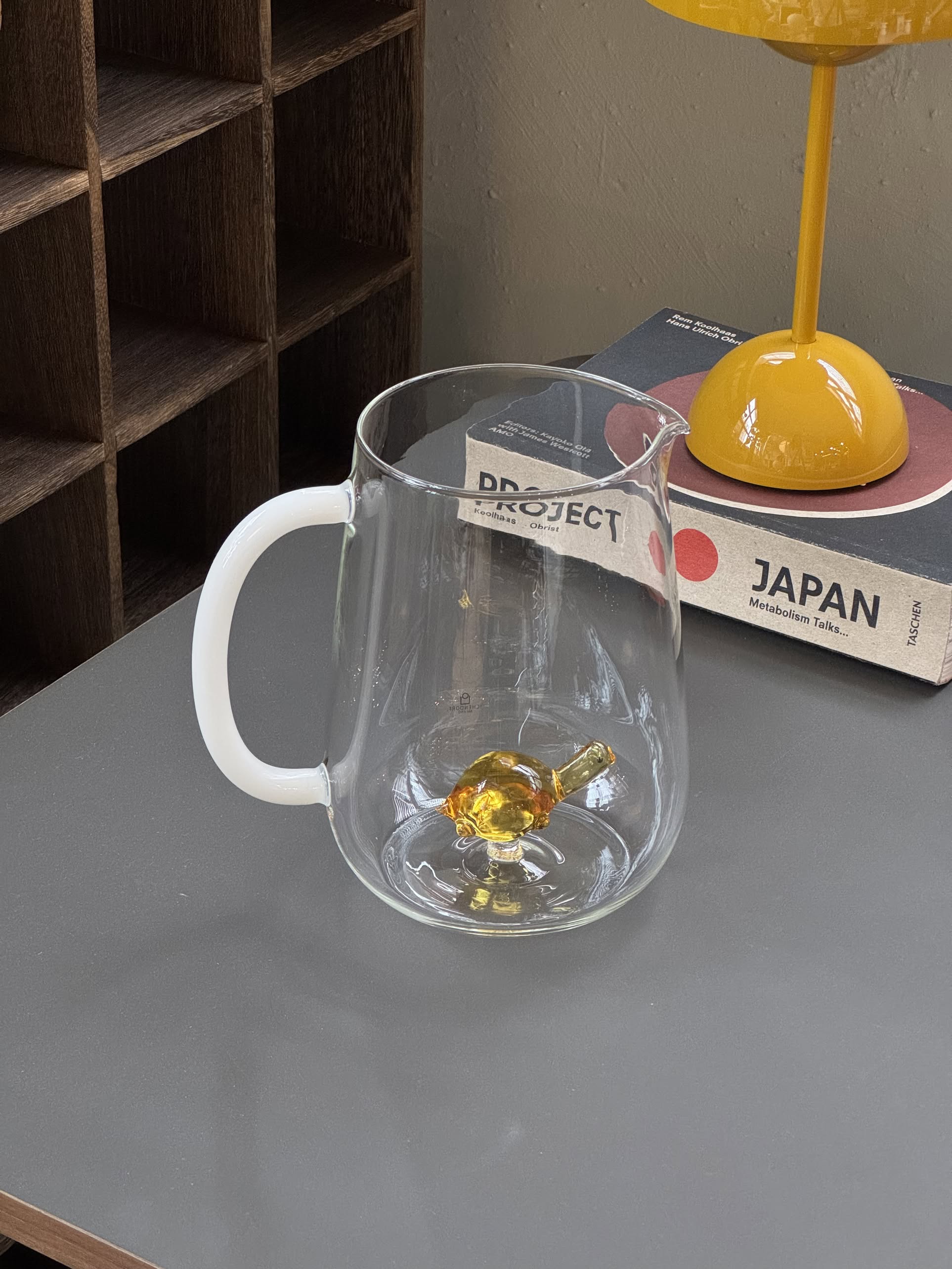 Ichendorf Milano Animal Farm Pitcher - Amber Turtle