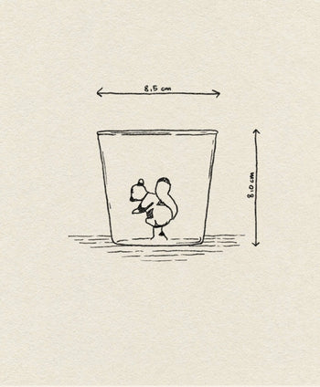 Ichendorf Milano Animal Farm Tumbler Squirrel