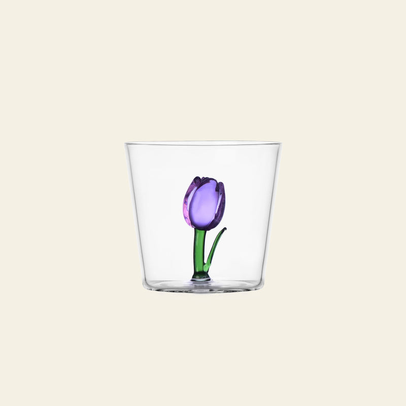 Ichendorf Milano Botanica 系列玻璃杯 - 淡紫郁金香