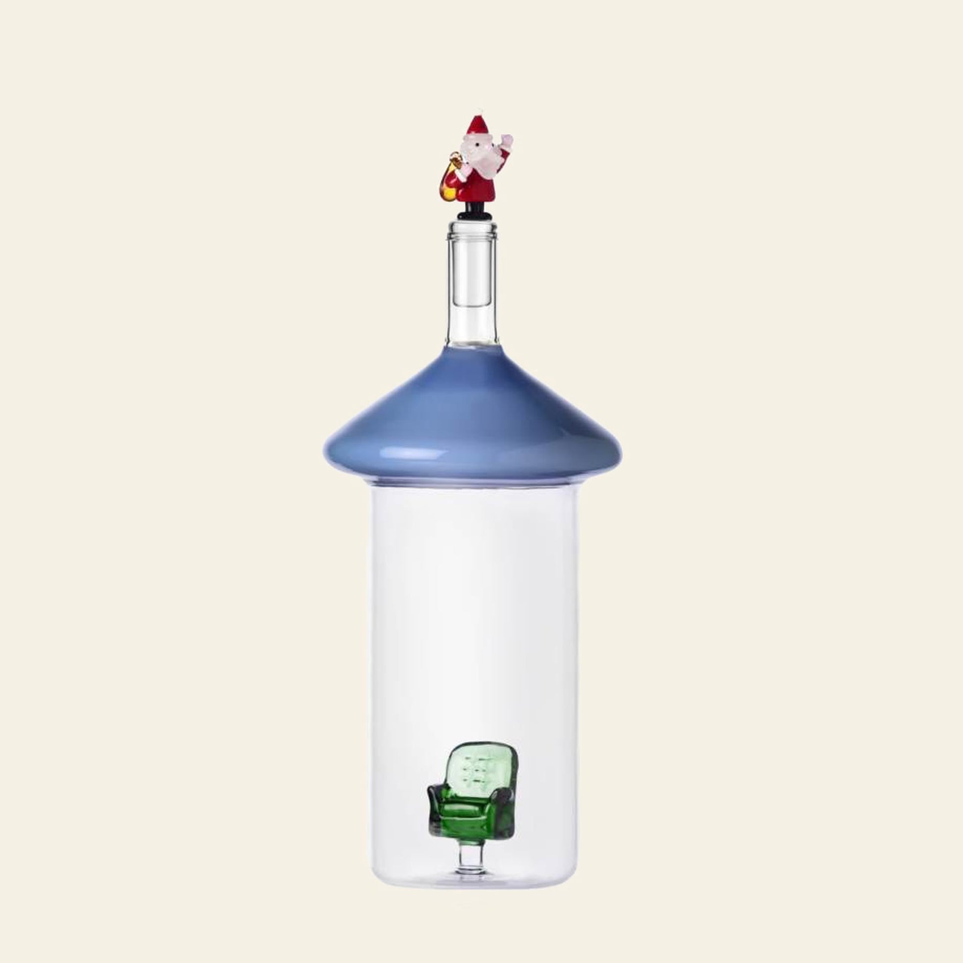 Ichendorf Milano Christmas Tales Bottle Santa Claus & Sofa