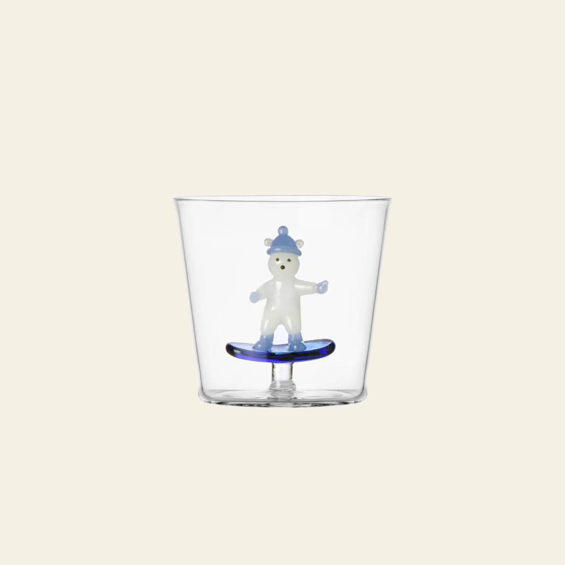 Ichendorf Milano Snow Games Tumbler Bear and Snowboarding