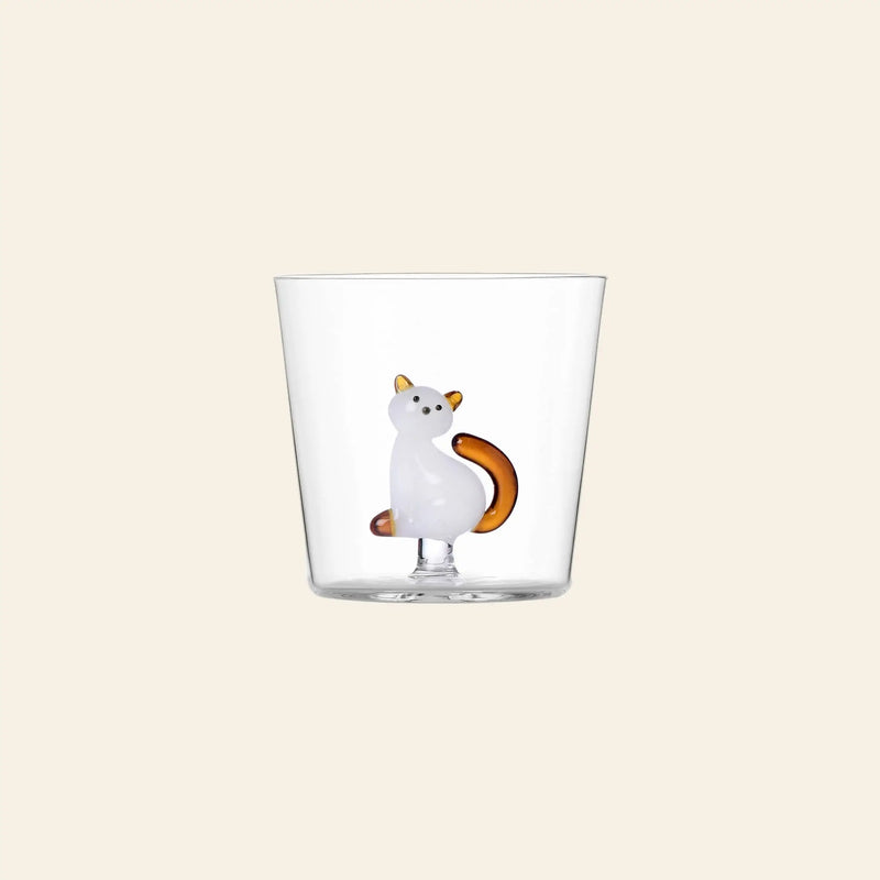 Ichendorf Milano 虎斑猫玻璃杯
