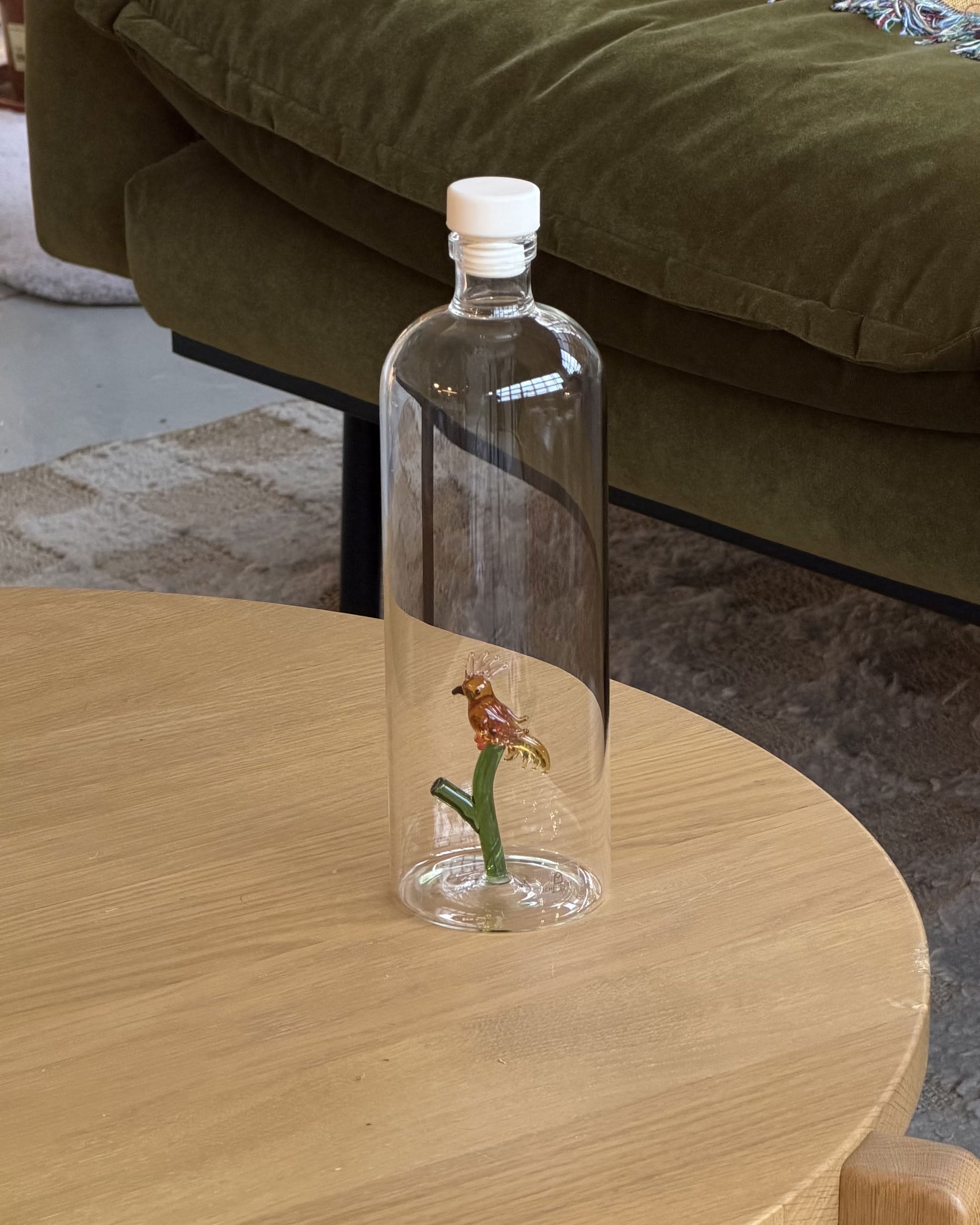 Ichendorf Milano Talking Trees Bottle Red Cockatoo