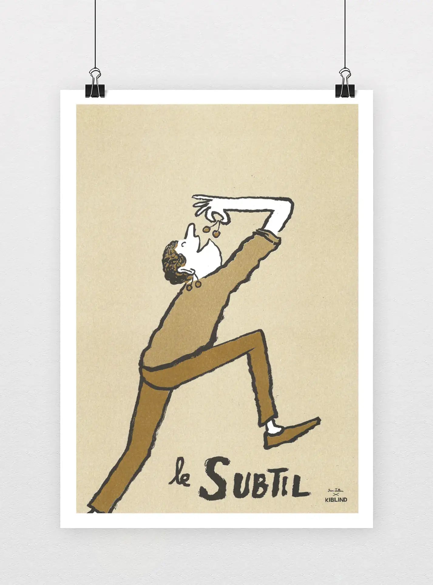 KIBLIND Atelier Jean Jullien Subtil Poster