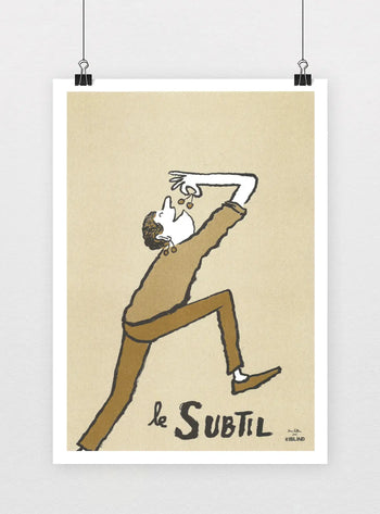 KIBLIND Atelier Jean Jullien Subtil Poster