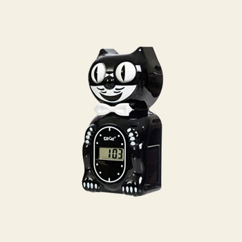 Kit-Cat Klock Solar Kit-Cat Digital Alarm Klock Classic Black