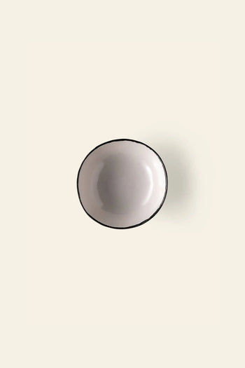 Kra Sanctuary Andaman Free Form Soup Bowl White