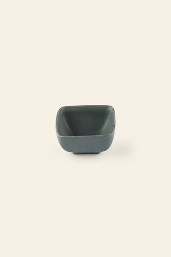 Kra Sanctuary Karst Square Snack Bowl Green