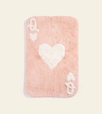 L'expressionist Queen of Hearts Bath Mat