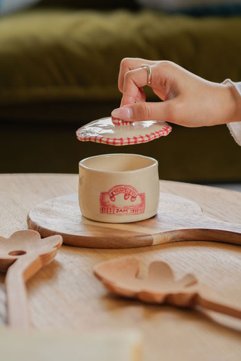 MIRYO Strawberry Jam Jar