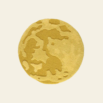 MIYOSHI RUG Alwayth x MIYOSHI RUG Mooon Rug Yellow