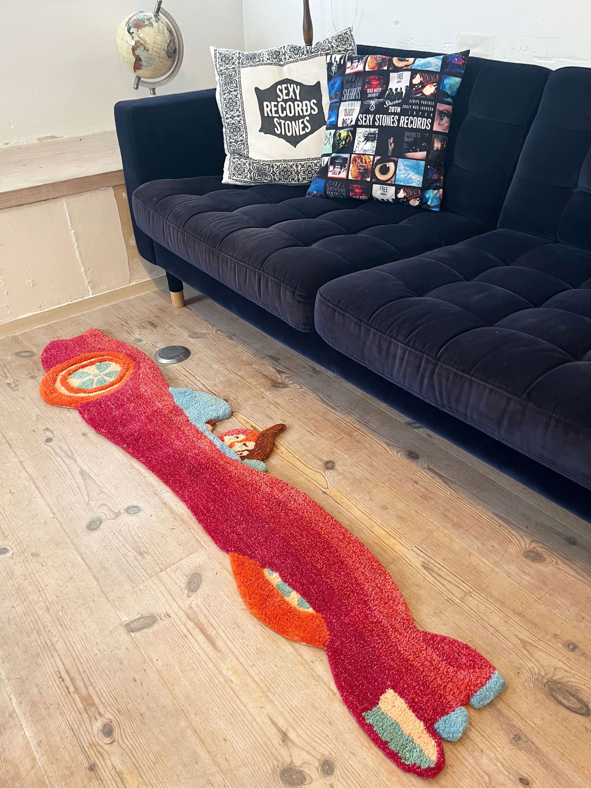 MIYOSHI RUG Kenichi Asai x MIYOSHI RUG Car Rug