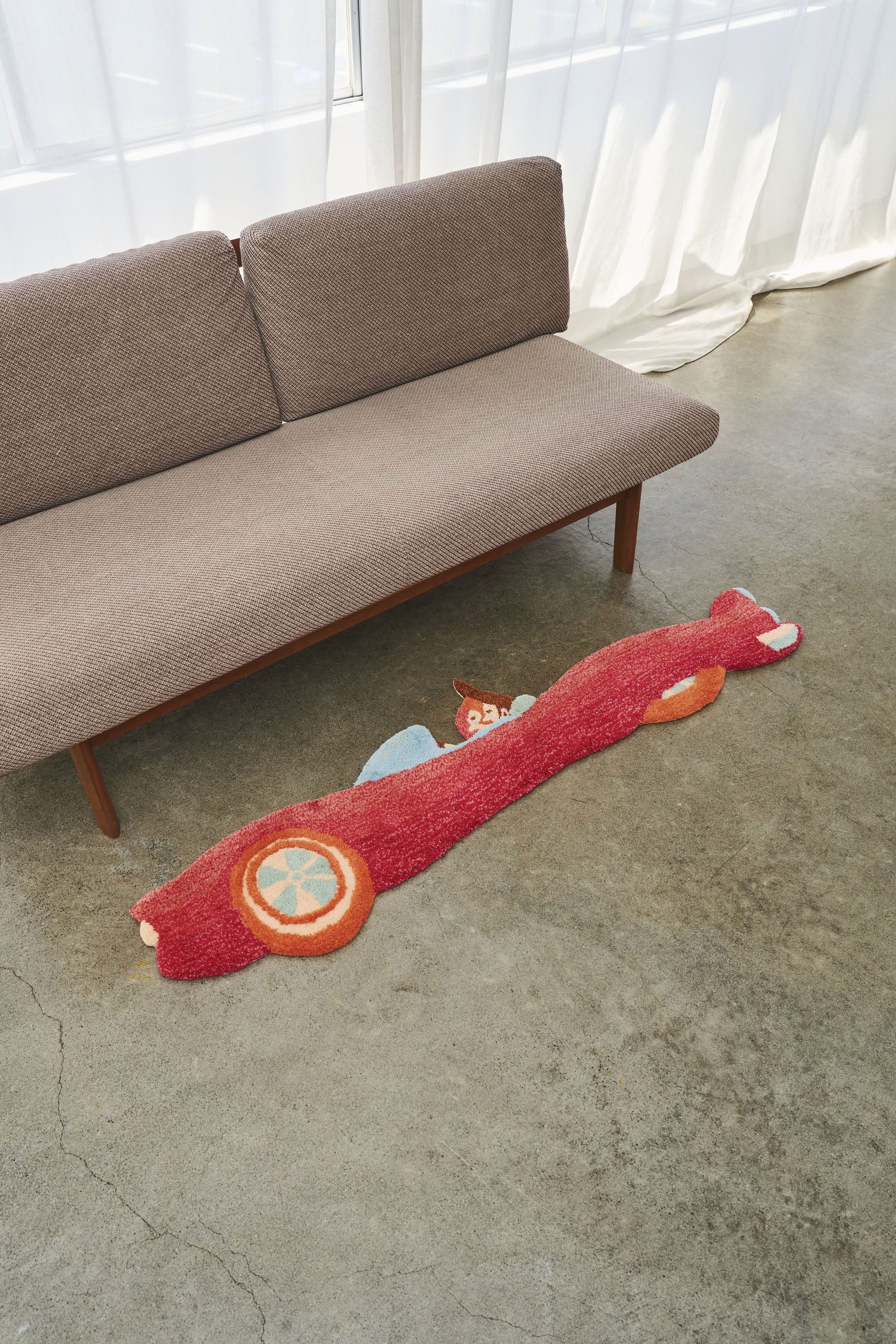 MIYOSHI RUG Kenichi Asai x MIYOSHI RUG Car Rug