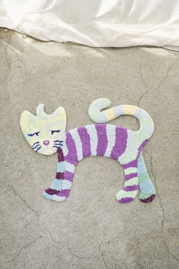 MIYOSHI RUG Kenichi Asai x MIYOSHI RUG Rainbow Cat Rug