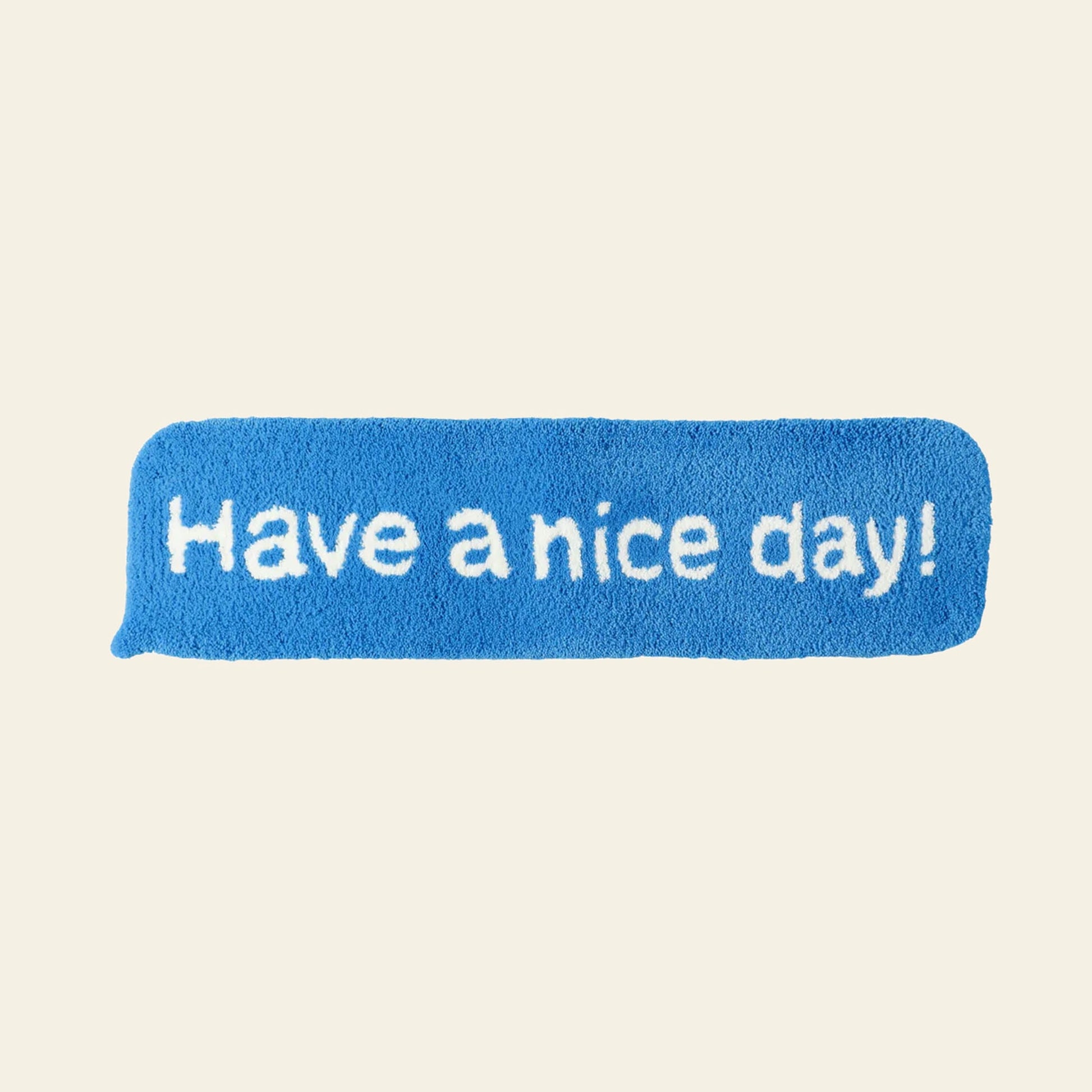 MIYOSHI RUG Messenger Bubble Rug Blue
