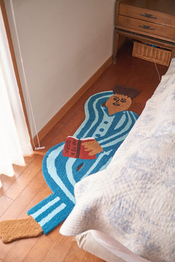 MIYOSHI RUG Shiomi Wada x MIYOSHI RUG Your Friend Rug Multi