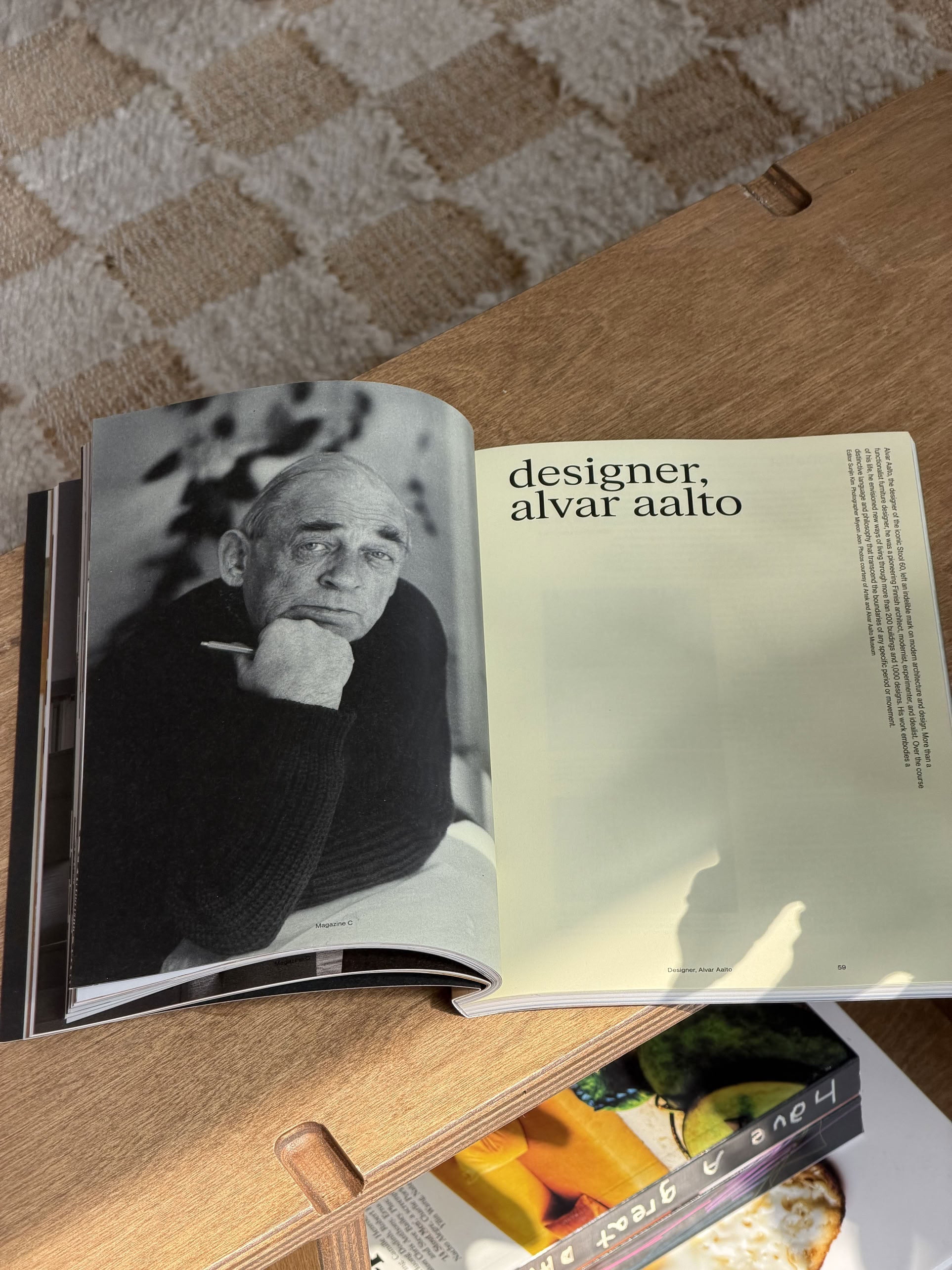 Magazine C Issue #6 Stool 60