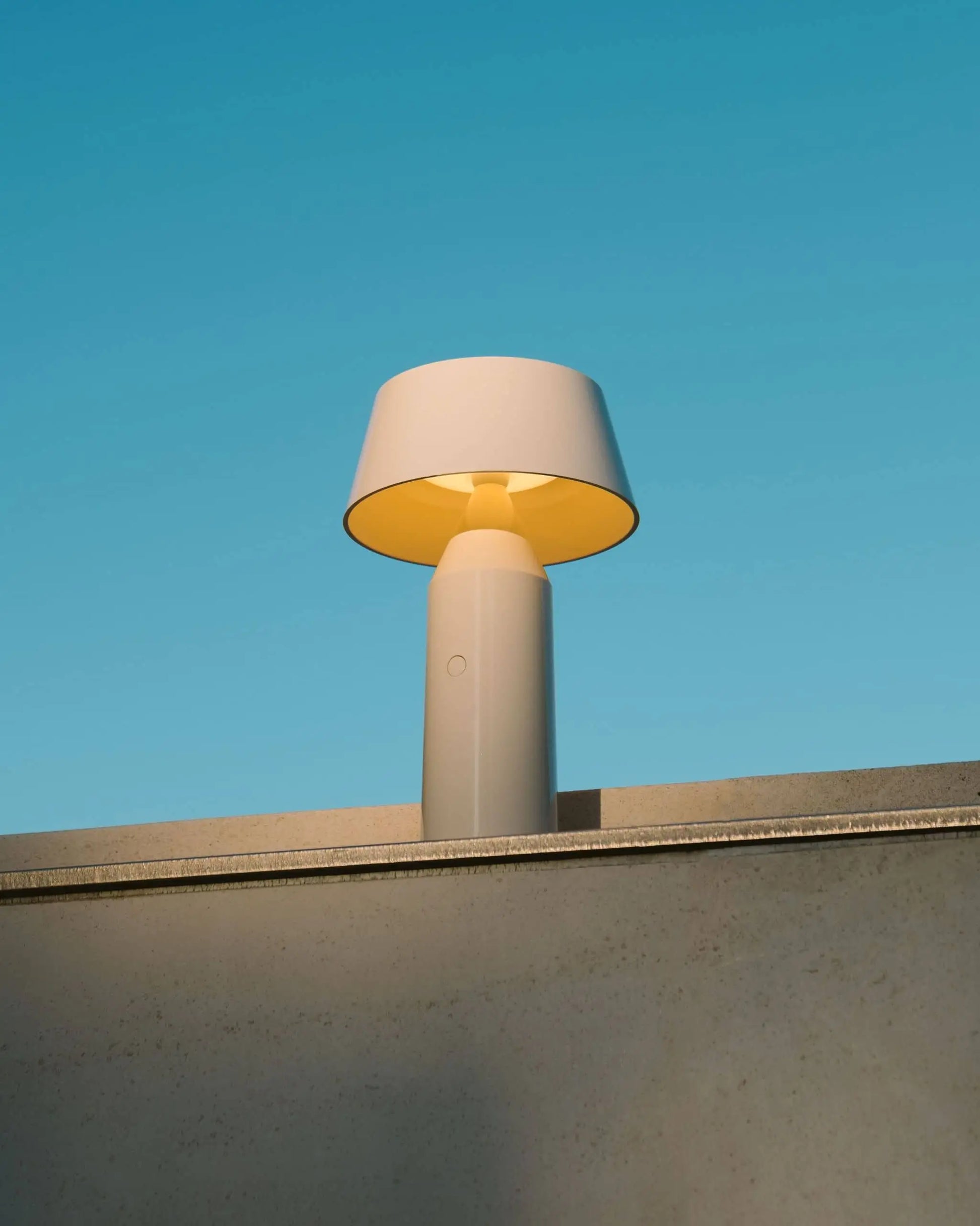 Marset Bicoca Portable Table Lamp Off White
