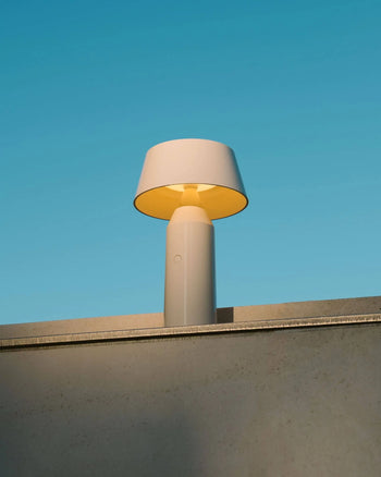Marset Bicoca Portable Table Lamp Off White