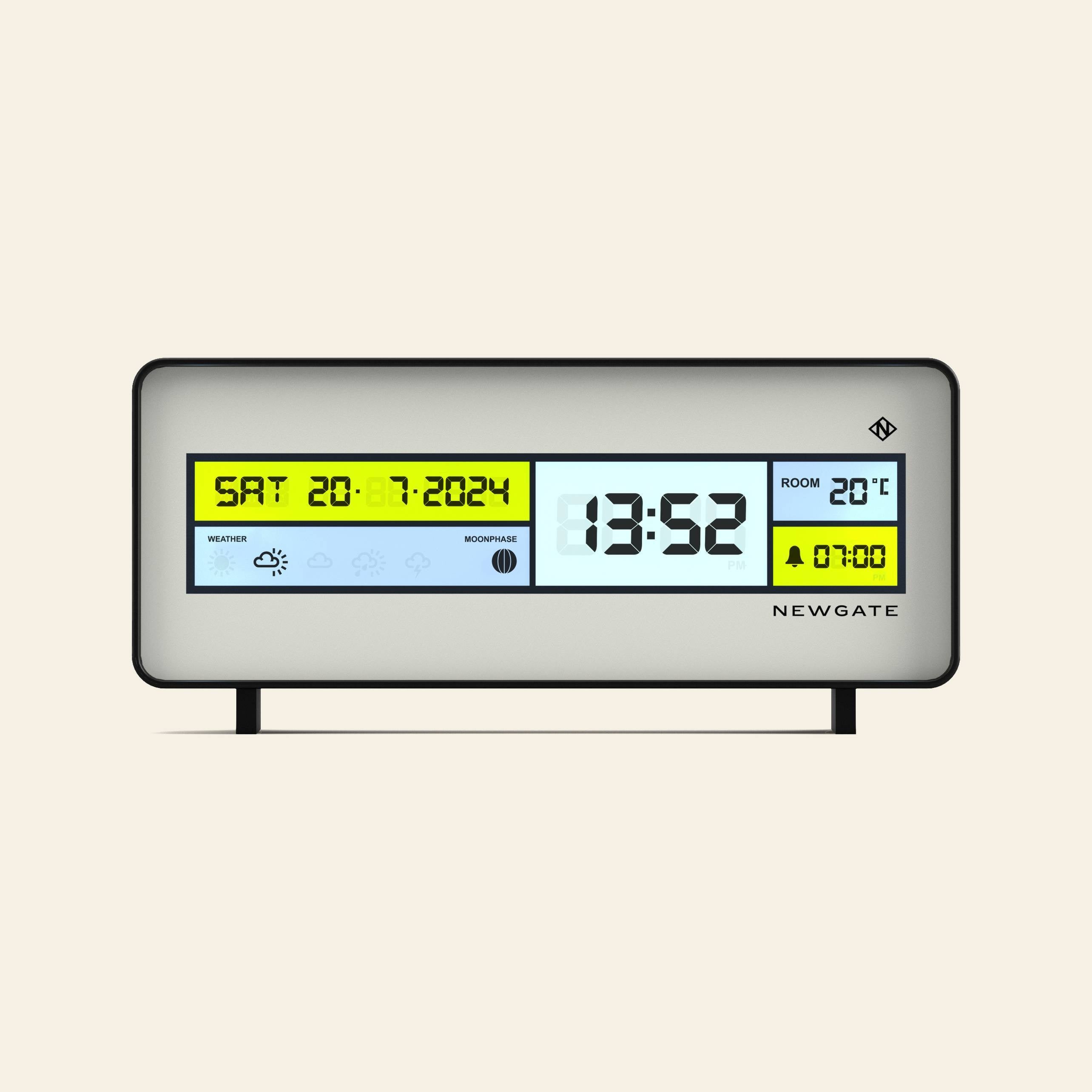 Newgate Futurama LCD Alarm Clock