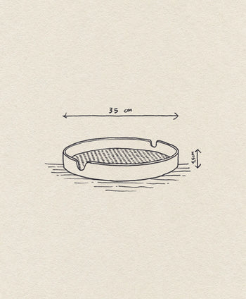 Normann Copenhagen Salon Tray 35Cm Black