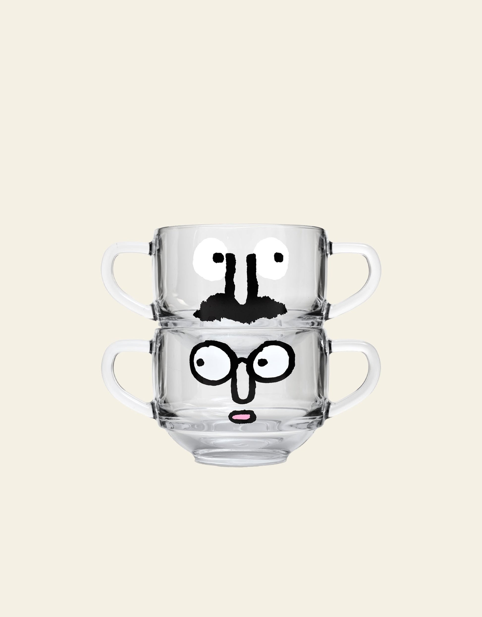 NouNou Cereal Bowl A Moustache