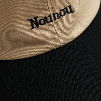 NouNou Colourblock Face Cap Black/Beige