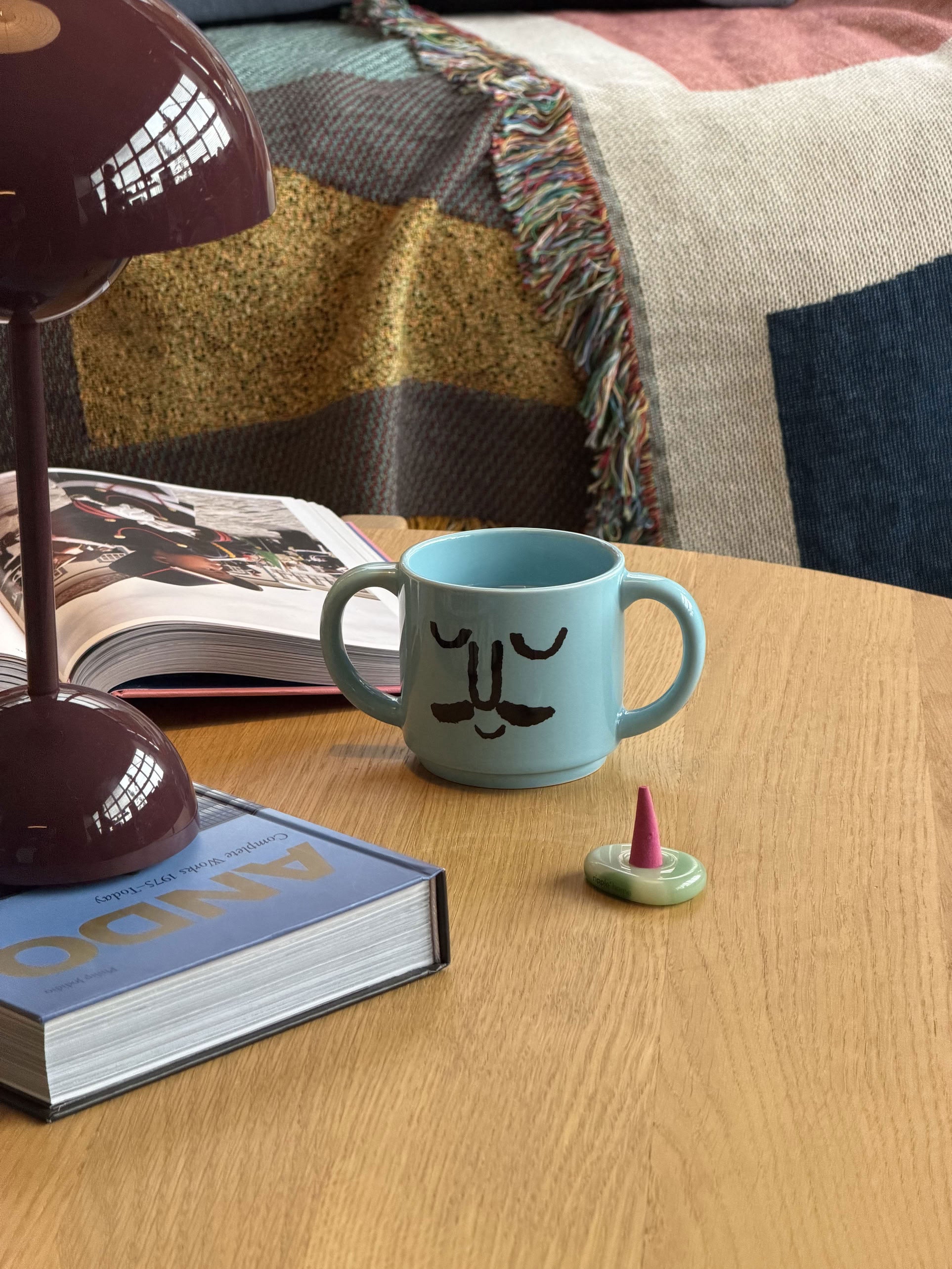 NouNou Double Handle Mug - Blue