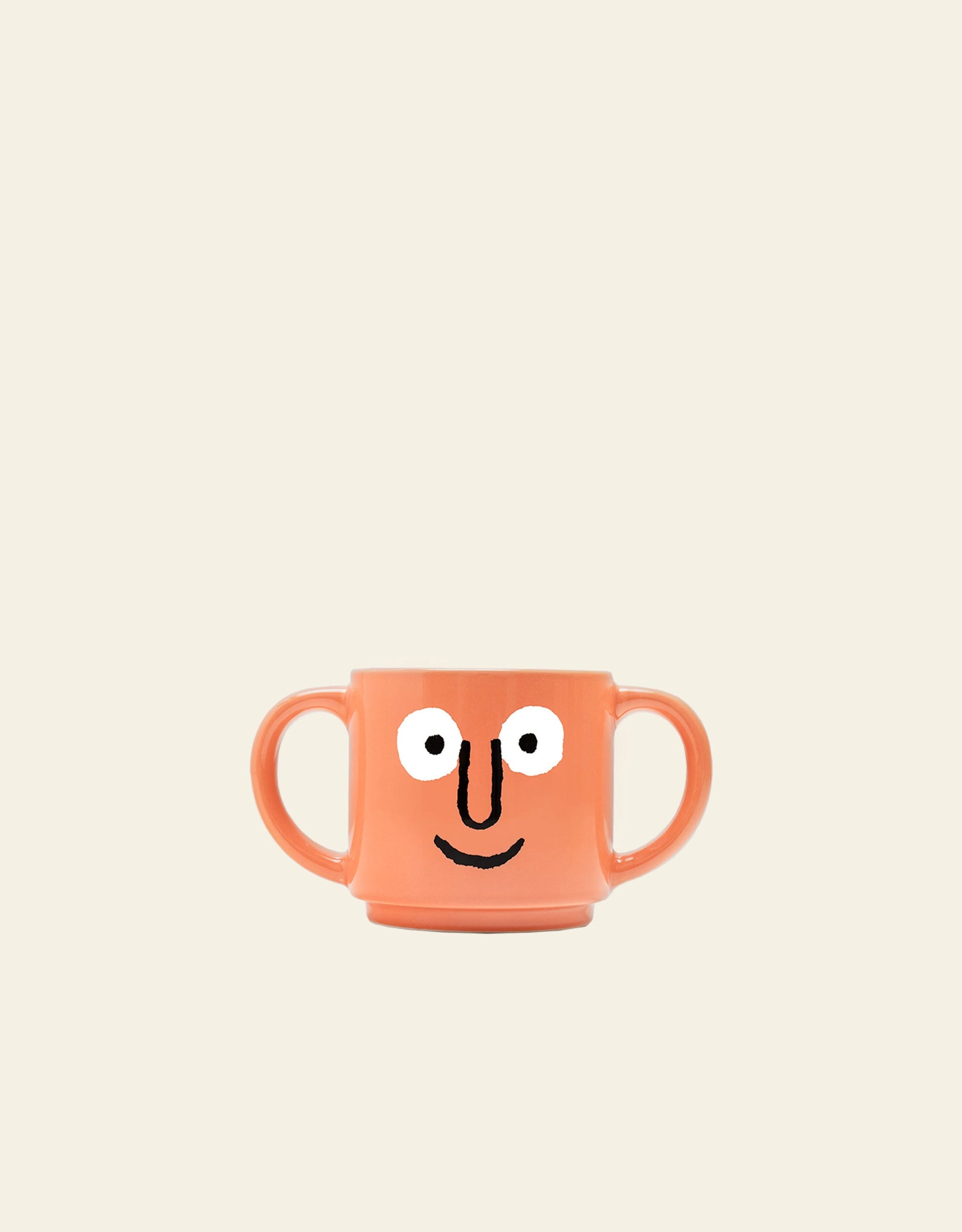 NouNou Double Handle Mug Coral