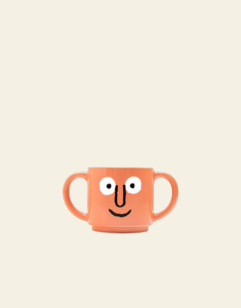 NouNou Double Handle Mug Coral