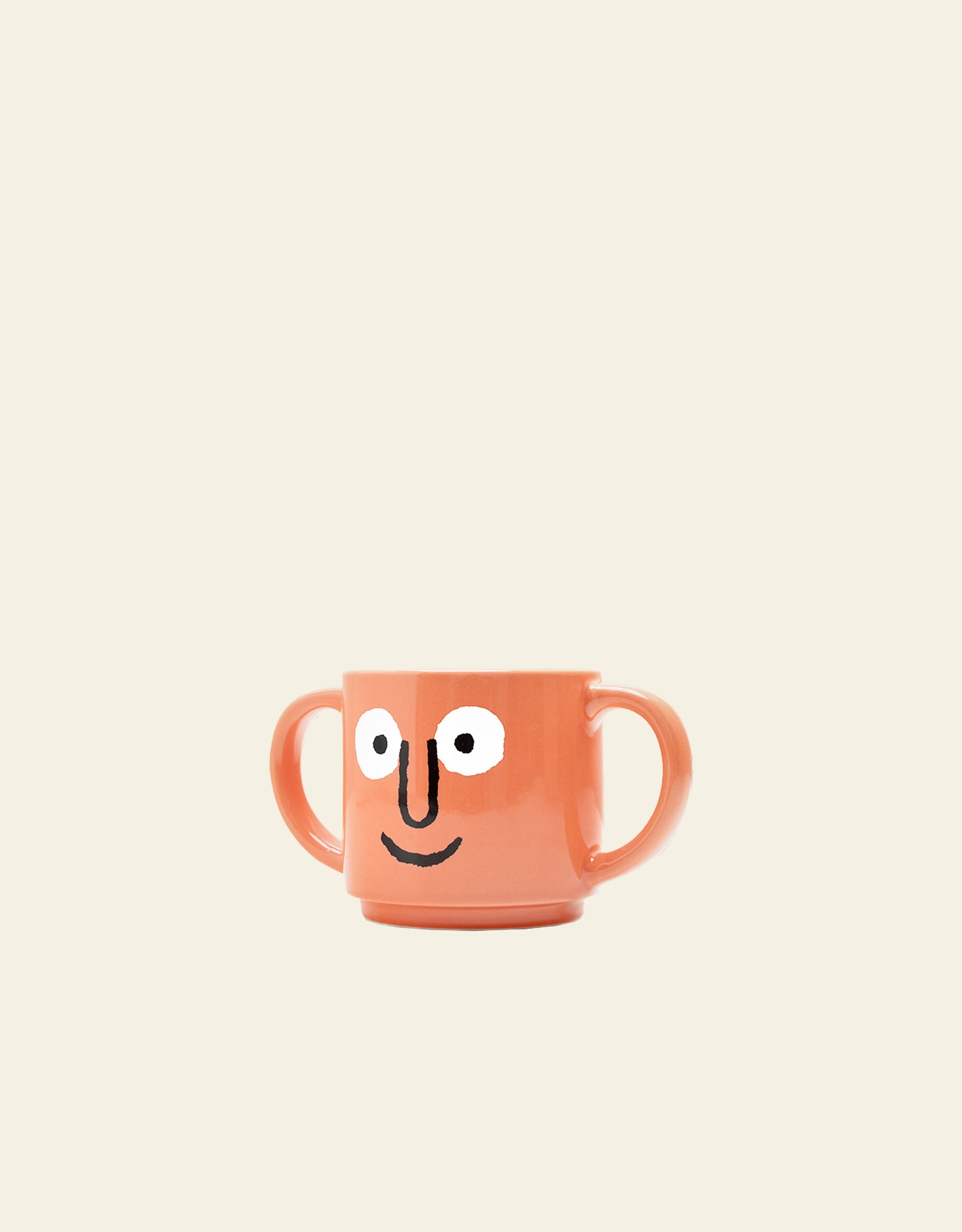 NouNou Double Handle Mug Coral