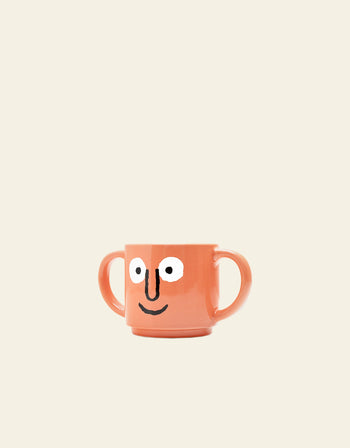 NouNou Double Handle Mug Coral