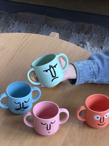 NouNou Double Handle Mug Mint