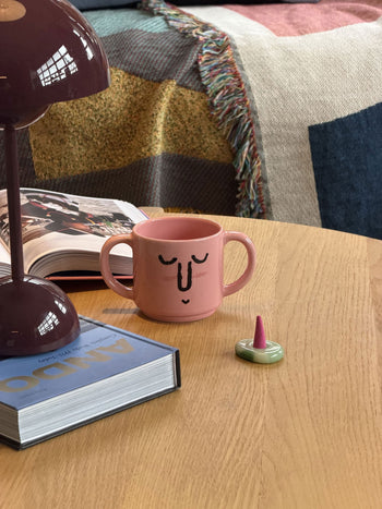 NouNou Double Handle Mug Pink