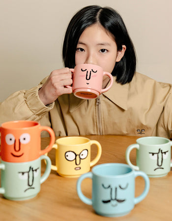 NouNou Double Handle Mug Yellow