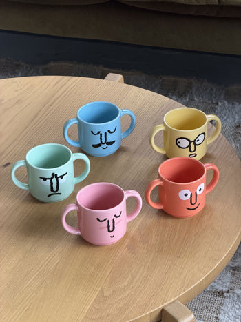 NouNou Double Handle Mug Yellow
