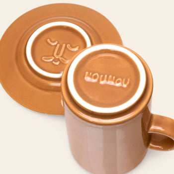 NouNou Double Mug Brown