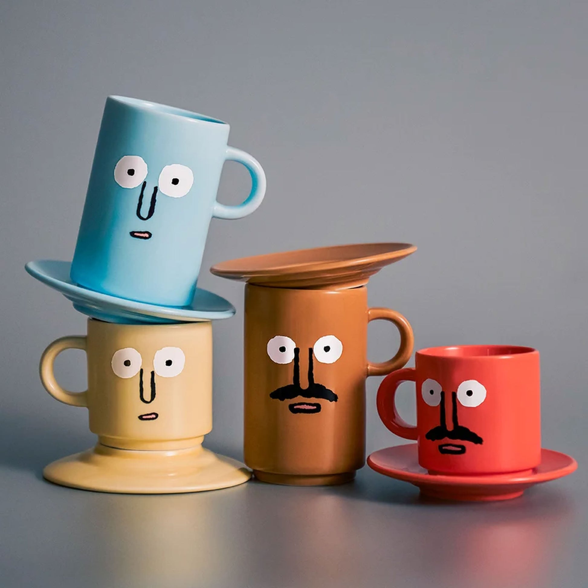 NouNou Double Mug Brown