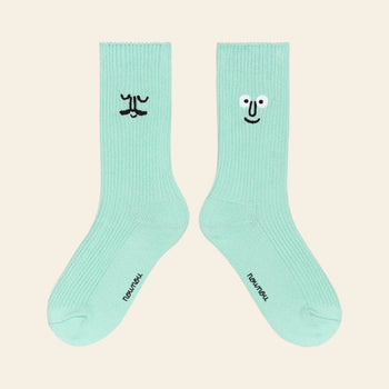 NouNou Face Crew Socks Mint