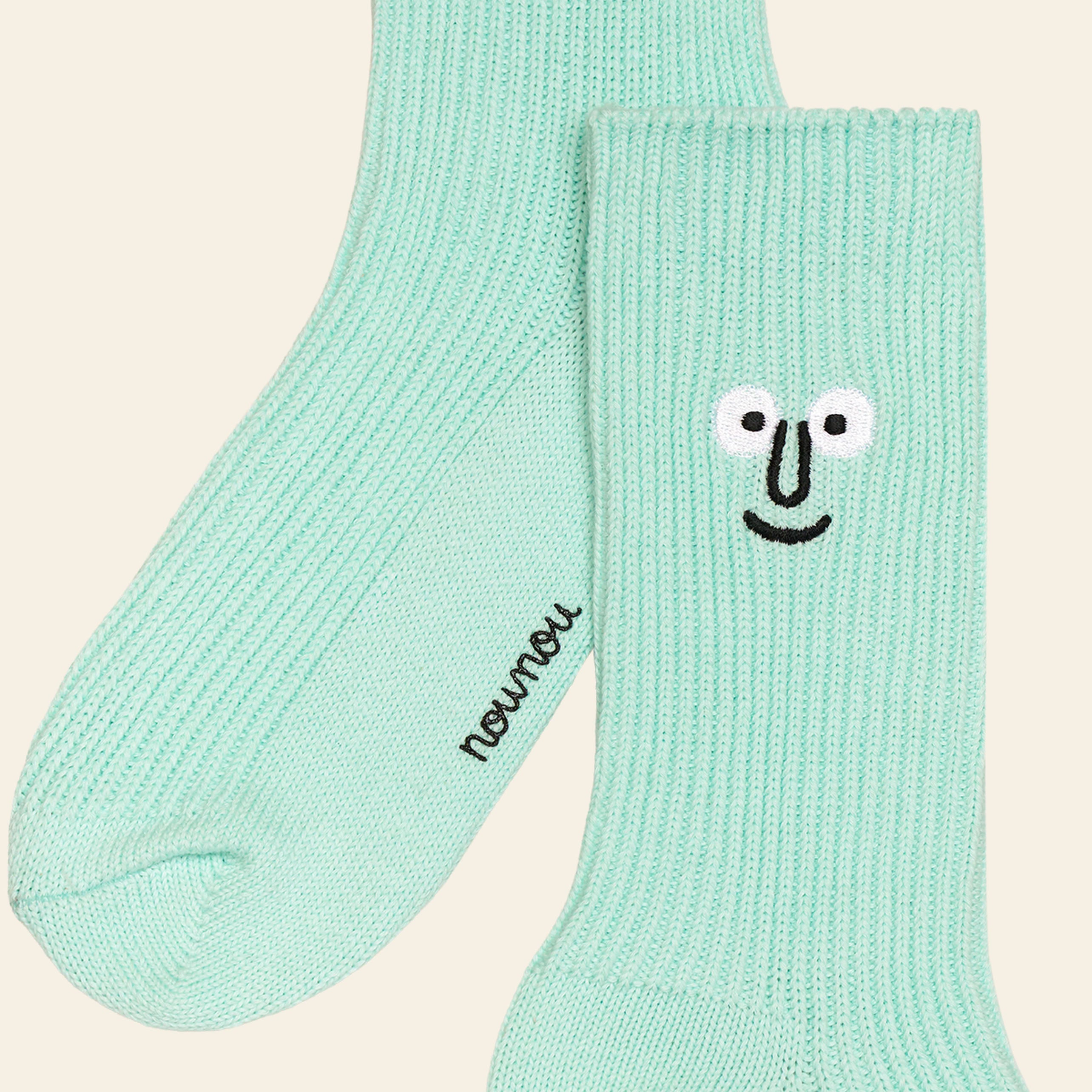 NouNou Face Crew Socks