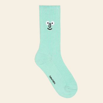 NouNou Face Crew Socks Mint