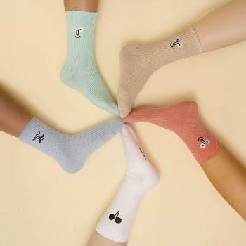 NouNou Face Crew Socks Mint