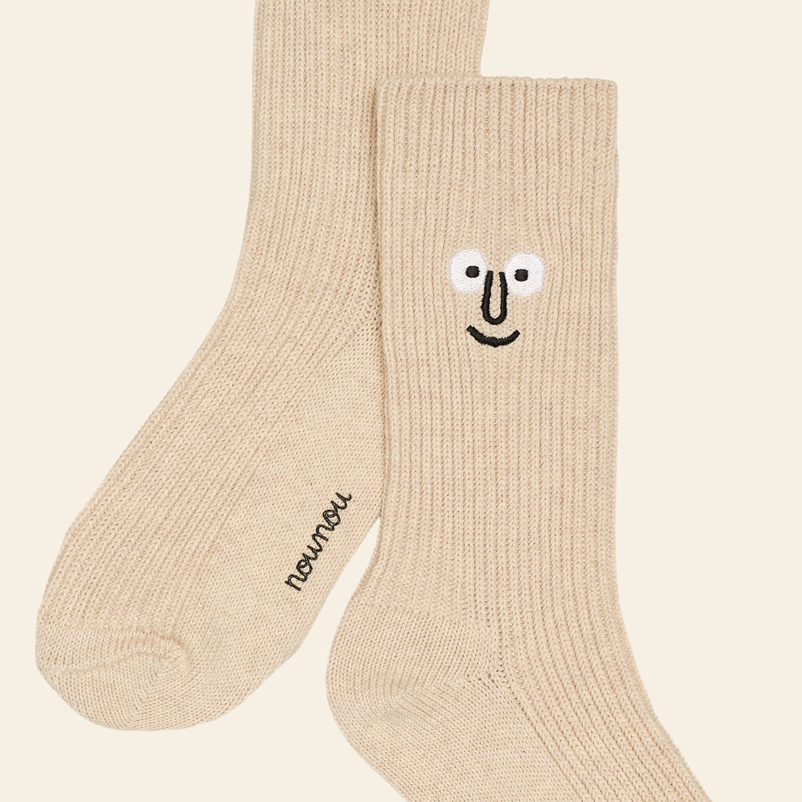 NouNou Face Crew Socks